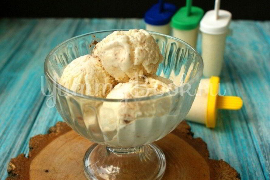 Рецепт домашнего мороженого с шоколадом