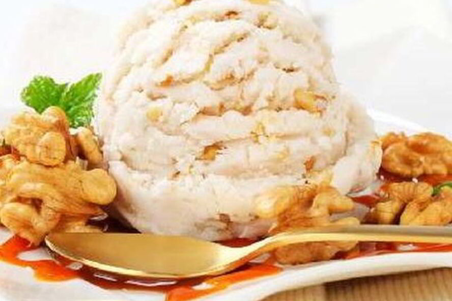 Рецепт домашнего мраморного мороженого