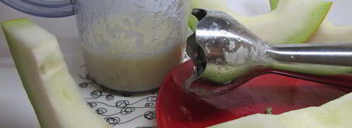 дынное мороженое. Шаг 2