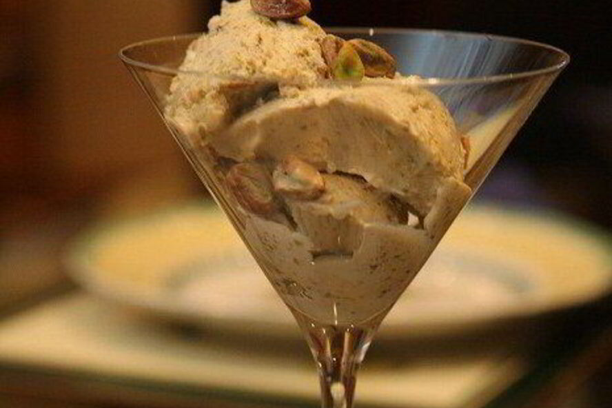 Рецепт фисташкового мороженого