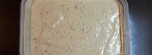 грушевое мороженое с голубым сыром и грецкими орехами. Шаг 10