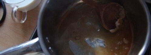 карамельное мороженое. Шаг 2