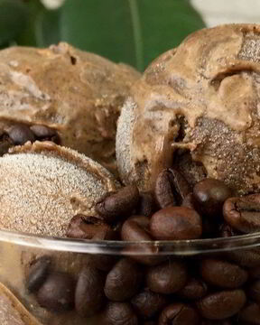 Кофейное мороженое