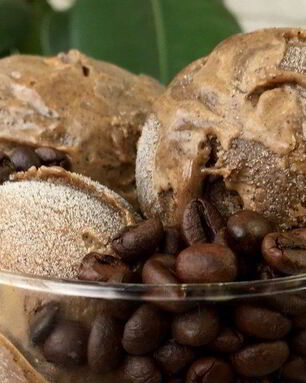 Кофейное мороженое