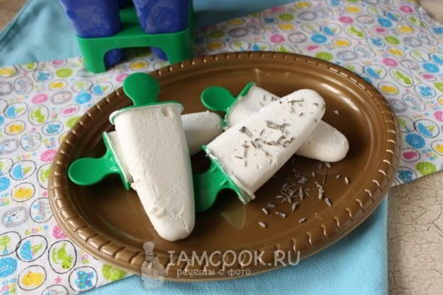 Рецепт лавандового мороженого