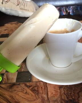 Ленивое кофейное мороженое