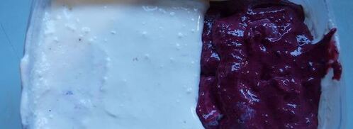 мороженое черносмородиновое. Шаг 7