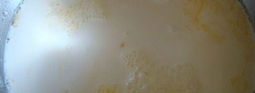 мороженое дуэт банана с апельсином. Шаг 3