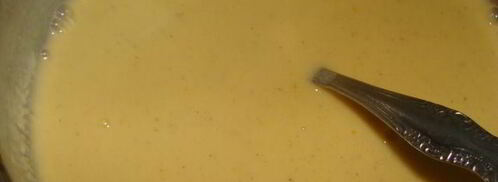 мороженое дуэт банана с апельсином. Шаг 4