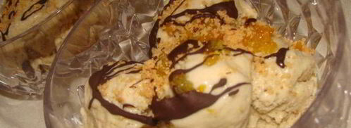 мороженое дуэт банана с апельсином. Шаг 8