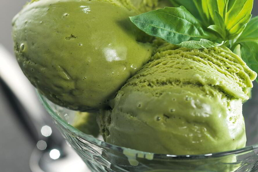 Рецепт мороженого из базилика