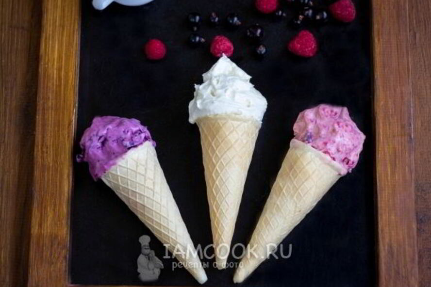 Рецепт мягкого мороженого