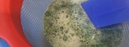 мятное мороженое с кусочками шоколада. Шаг 3