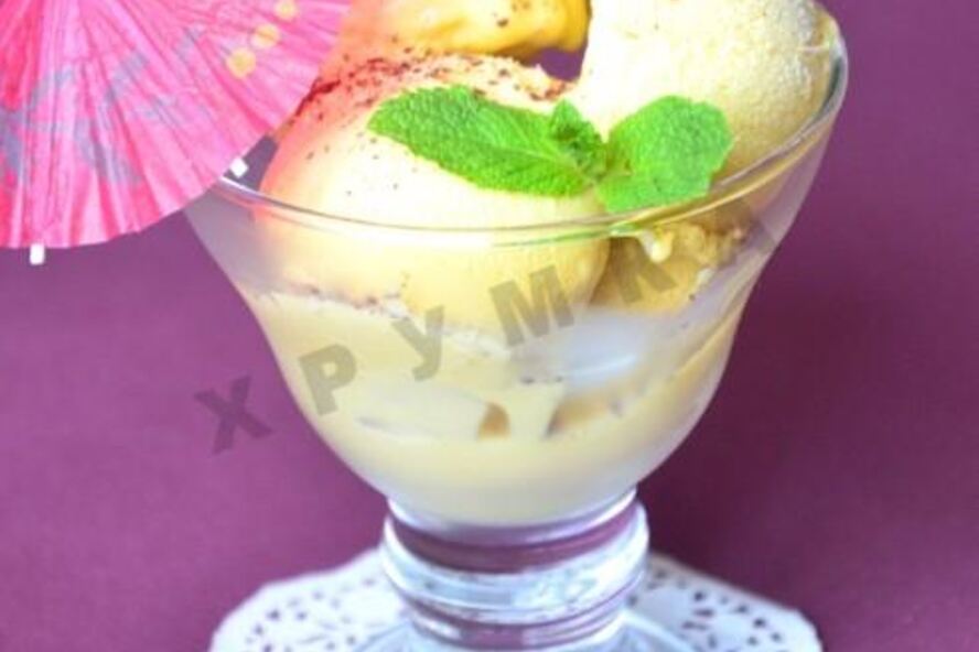 Рецепт мятного мороженого