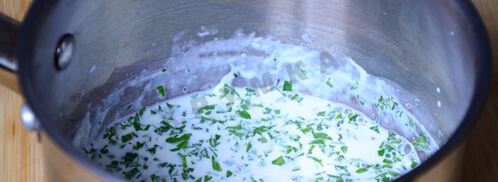 мятное мороженое. Шаг 4