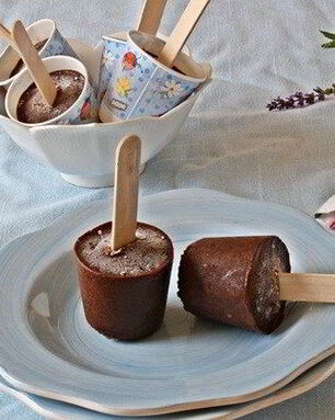 Шоколадное мороженое с цукини без сахара