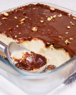 Шоколадный торт-мороженое