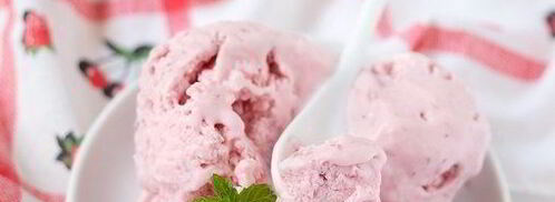 сливочное мороженое с запеченной клубникой и медом. Шаг 8