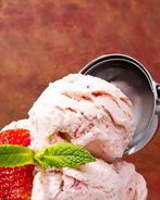 Томатно-клубничное мороженое