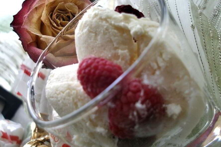 Рецепт творожно-бананового мороженого