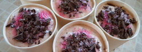 вишневое мороженое с шоколадом. Шаг 6