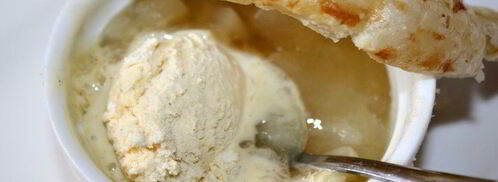 грушевый мусс запеченный под слоеным тестом. Шаг 5