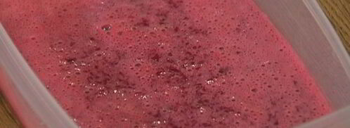 йогуртовый мусс с гранитой. Шаг 6