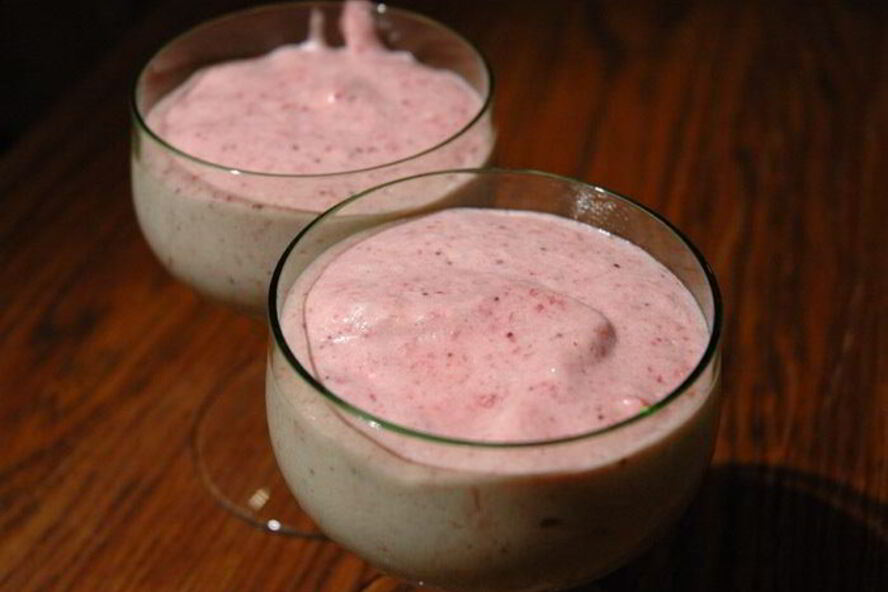 Рецепт клубничного мусса с белым шоколадом