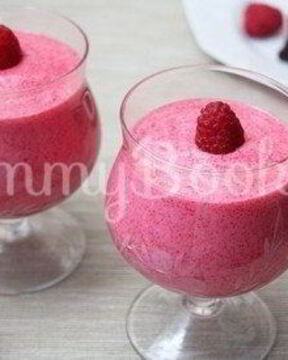 Клюквенный мусс