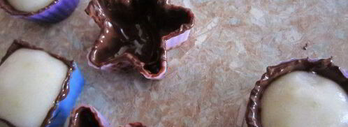 конфеты с грушово-мятным муссом. Шаг 4