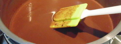 мандариновое желе с шоколадным муссом. Шаг 3