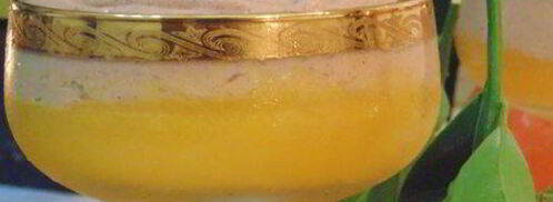 мандариновое желе с шоколадным муссом. Шаг 5