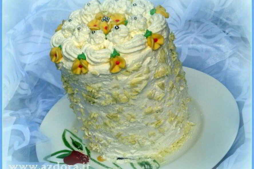 Рецепт мильфея с муссом из белого шоколада