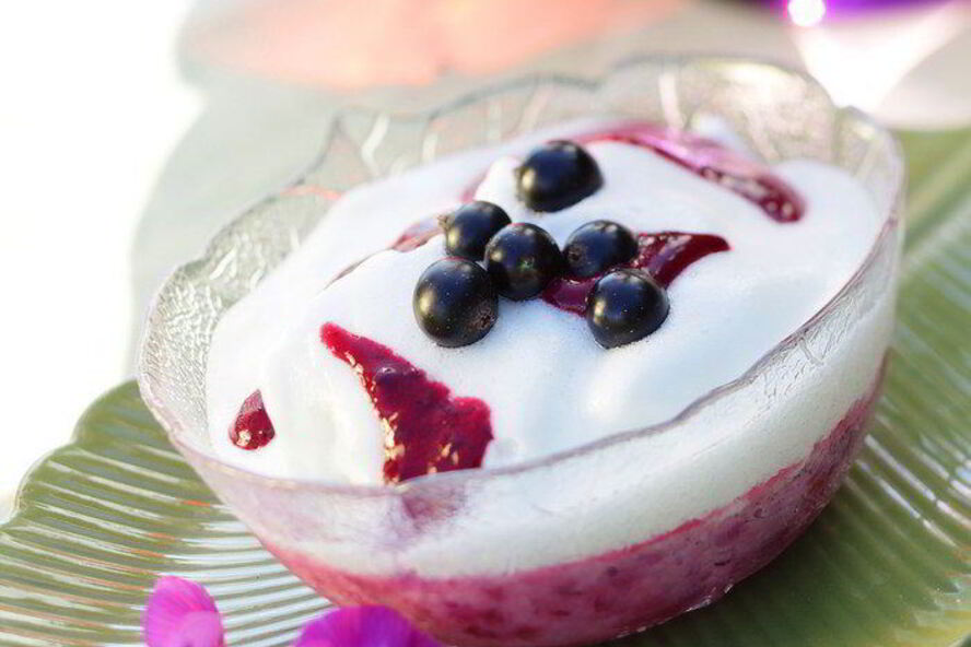 Рецепт мусса из черной смородины