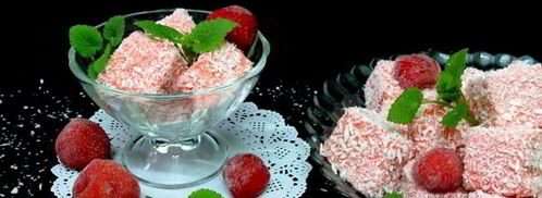 мусс из клубники с кокосовой стружкой. Шаг 11