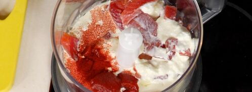 мусс из копченой семги. Шаг 2