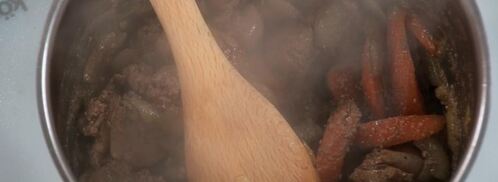 мусс из куриной печенки с икрой из морса. Шаг 2