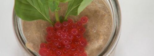 мусс из куриной печенки с икрой из морса. Шаг 7