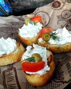 Мусс из тунца с творожным сыром