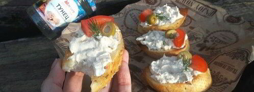 мусс из тунца с творожным сыром. Шаг 5