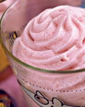 Мусс клюквенный из манной крупы