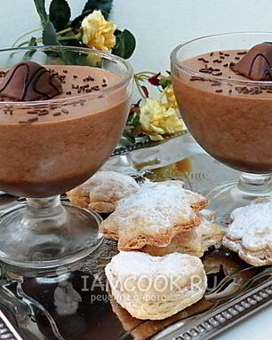 Шоколадно-кофейный мусс