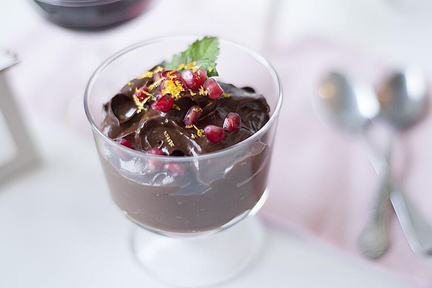Рецепт шоколадного мусса с авокадо