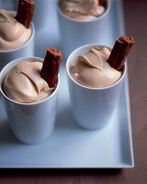 Шоколадный мусс с пьяными сливками