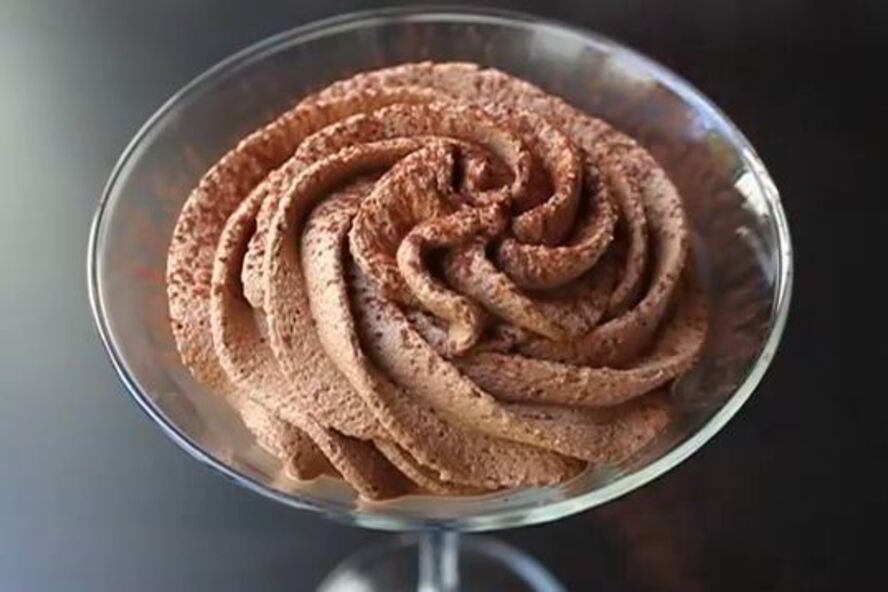 Рецепт шоколадного мусса тирамису