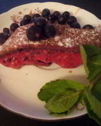 Шоколадный рулет с муссом