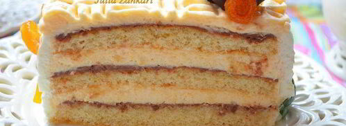 тирамису с мандариново-сливочным муссом и шоколадом. Шаг 19