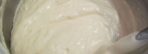 торт-мусс из апельсинового бисквита, винного крем-мусса и розового винограда. Шаг 5