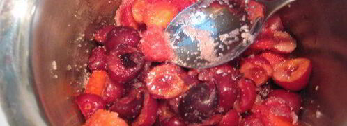 торт-мусс сад с черешней. Шаг 5