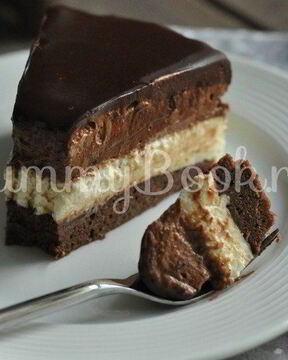 Торт-мусс сливочно-шоколадный